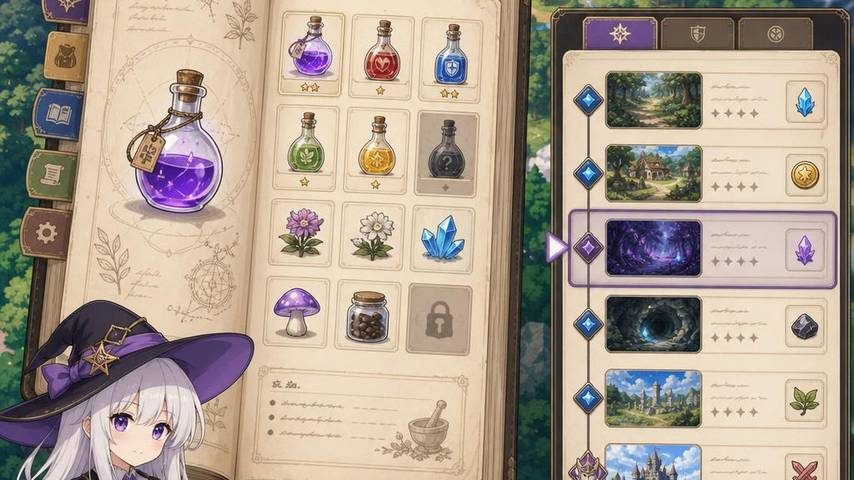 魔女秘药 玩法展示 场景图 4